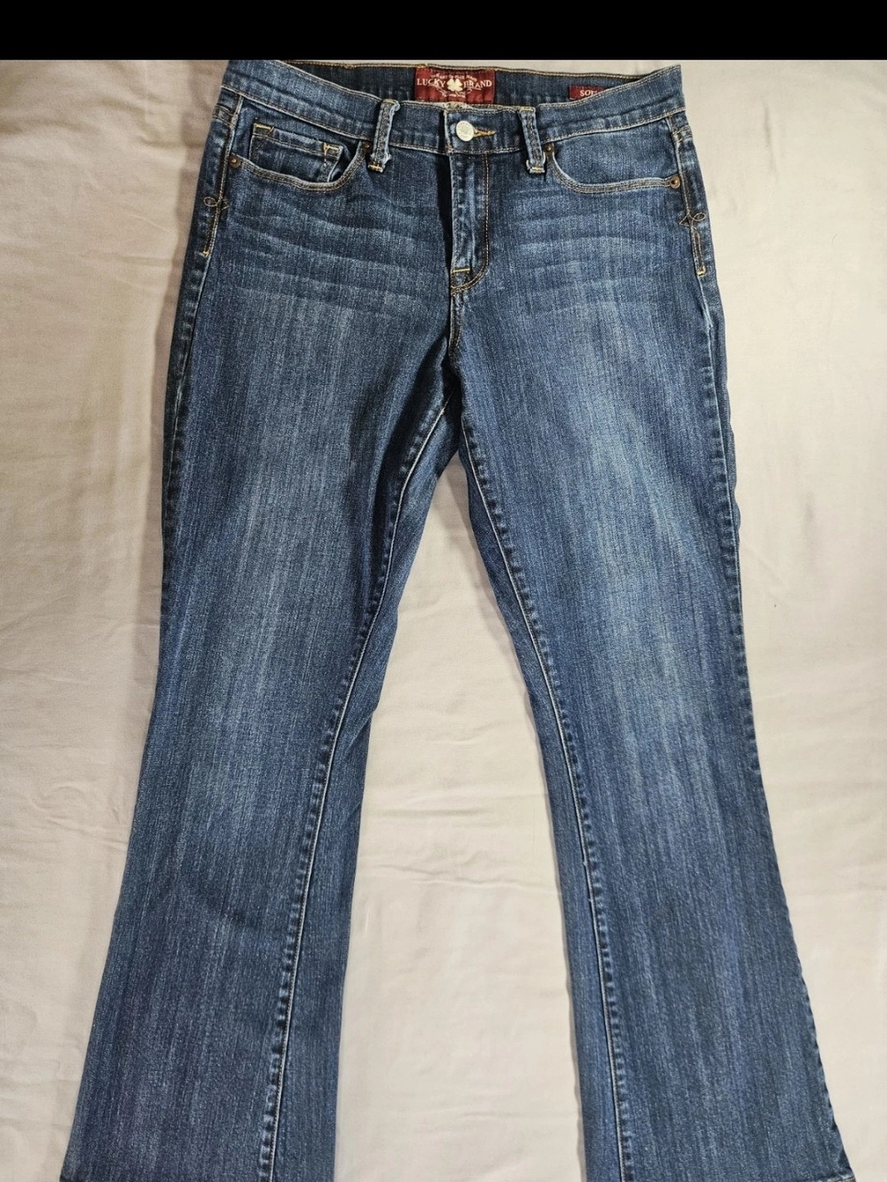Lucky Brand Sofia Bootcut Women's Blue Jeans Size 12 / 31 Regular Stretch